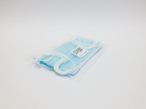 Mise sous film de 5 masques et pose d&#x27;étiquette
