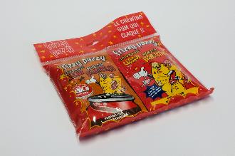 Mise en sachet et soudure thermique en sachets pré-imprimés